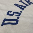 画像5: 60's- "U.S.AIR FORCE"　RINGER　しみ込み PRINTED　Tee SHIRTS　SIZE: 実寸 XL　big size !! (5)
