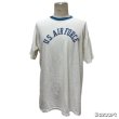 画像9: 60's- "U.S.AIR FORCE"　RINGER　しみ込み PRINTED　Tee SHIRTS　SIZE: 実寸 XL　big size !! (9)
