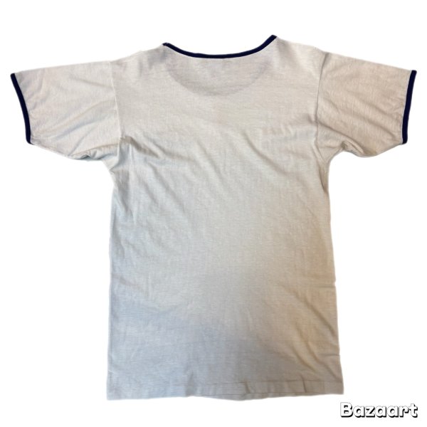 画像7: 70's "CHAMPION"　「DOWLINE AERONAUTICS」　しみ込み PRINTED　WITH　GAZETTE（チョコチン）　SIZE表記：M (7)