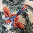 画像8: 50's- "Aloha BRAND"　「PARROT　AND　PALM TREE」　PATTERN　RAYON　HAWAIIAN　SHIRTS　SIZE表記：M (8)