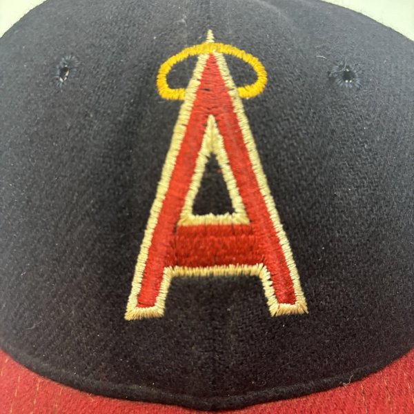 画像4: 70's "ROMAN　PRO"　MLB　「LOS ANGELS　ANGELS」　BASEBALL　CAP (4)