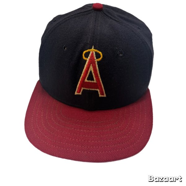 画像5: 70's "ROMAN　PRO"　MLB　「LOS ANGELS　ANGELS」　BASEBALL　CAP (5)