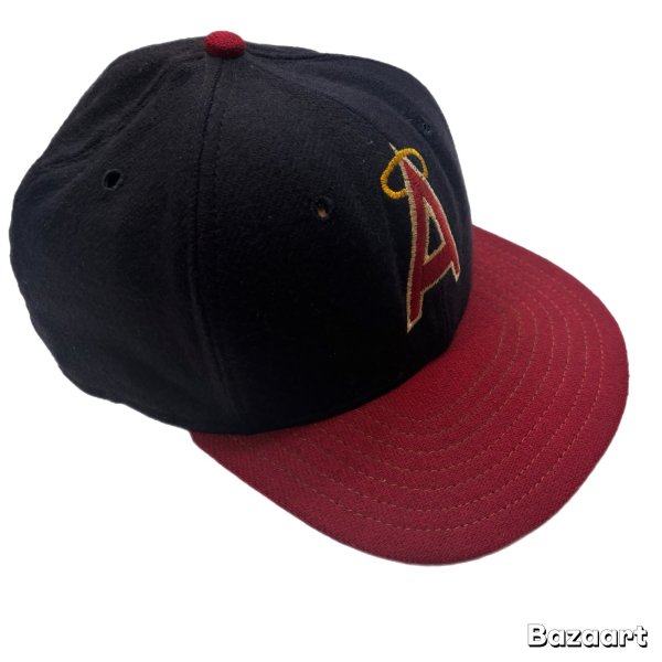 画像6: 70's "ROMAN　PRO"　MLB　「LOS ANGELS　ANGELS」　BASEBALL　CAP (6)