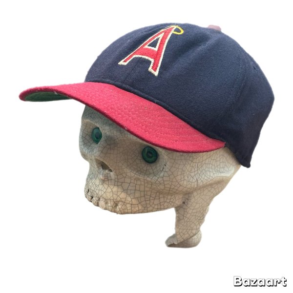 画像11: 70's "ROMAN　PRO"　MLB　「LOS ANGELS　ANGELS」　BASEBALL　CAP (11)