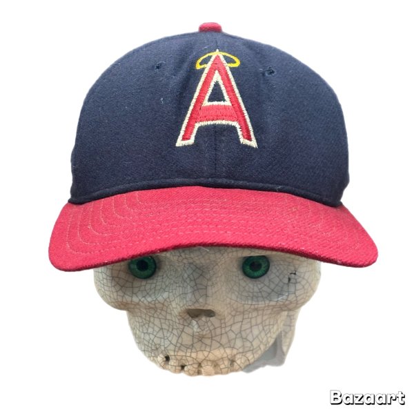 画像13: 70's "ROMAN　PRO"　MLB　「LOS ANGELS　ANGELS」　BASEBALL　CAP (13)