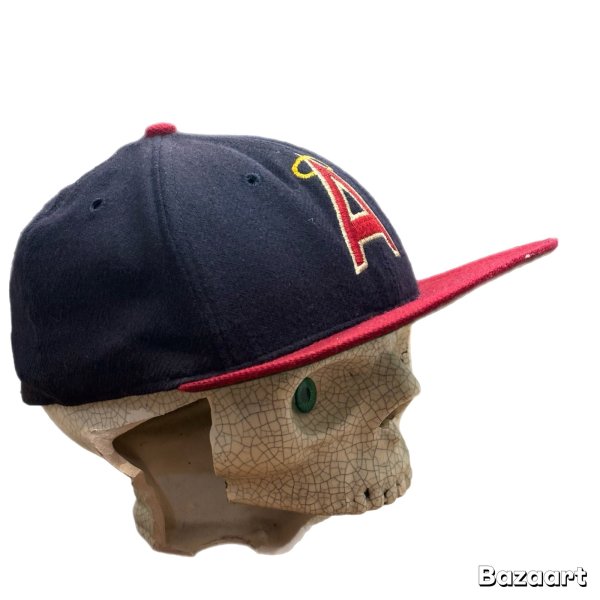 画像15: 70's "ROMAN　PRO"　MLB　「LOS ANGELS　ANGELS」　BASEBALL　CAP (15)