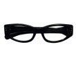 画像1: 50's "American Optical”　「Calobar」　CATS EYE　STYLE　GLASSES　BLACK (1)