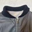画像17: 50's- REVERSIBLE　NYLON FLEESE × GRAY NYLON　FULL　ZIP.　JACKET　(2) (17)