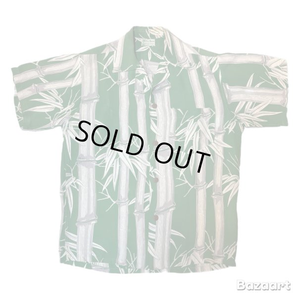 画像1: early 50's "ROYAL HAWAIIAN"　「BANBOO」　PATTERN　RAYON　HAWAIIAN　SHIRTS (1)