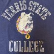 画像5: 70's "Collegiate Pacific"　COLOR　FLOCK　PRINTED　「BULLDOG」　COLLEGE　PRINTED　Tee SHIRTS　rare !! (5)