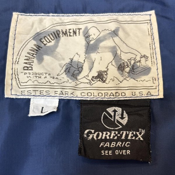 画像2: 80's "BANANA　EQUIPMENT"　GORE - TEX　MOUNTAIN　PARKA　SIZE表記：L (2)