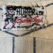画像2: 50's "HUBER & CO."　COTTON　LINEN　BASEBALL　SHIRTS　WITH　PATCHES　マチ付き　good material !! (2)