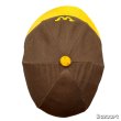 画像12: 40's　COTTON　TWILL　BASEBALL　CAP　WITH　PRINTED　BROWN × MUSTARD　good size !! (12)
