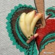 画像12: 50's "SPORTOP"　RAYON × COTTON　「CALYPSO」　HAND　PRINTED　WITH　BANANAS　AND　GRAPE　SHORT　SLEEVE　ROCKABILLY　SHIRTS　SIZE表記：M　15 - 15 1/2 (12)