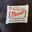 画像2: 50's "Montgomery Ward　BRENT”　SPLASHED　PATTERN　PRINTED　CORDUROY　SHIRTS　SIZE：M　good condition !! (2)