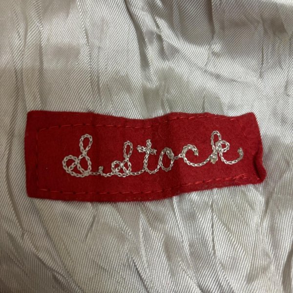 画像8: 50's "BAILEY & HIMES"　「St ANTHONY　BULLDOGS」　FILL ZIP.　ARM LEATHER　BASEBALL JACKET　with BULLDOG PATCH　SIZE:38 (8)