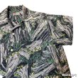 画像5: 50's "B.V.D."　ABSTRACT　PATTERN　RAYON　HAWAIIAN　SHIRTS　BLACK　SIZE：M　15 - 15 1/2 (5)