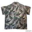 画像3: 50's "B.V.D."　ABSTRACT　PATTERN　RAYON　HAWAIIAN　SHIRTS　BLACK　SIZE：M　15 - 15 1/2 (3)