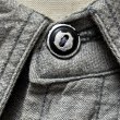 画像12: 30's "BIG YANK"　COTTON　FLANNEL　SHIRTS　with　ASYMMETRY　POCKETS,　STORM　CUFFS,　METAL　BUTTONS,　and so on　SPECIAL !!　 (12)