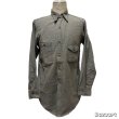 画像26: 30's "BIG YANK"　COTTON　FLANNEL　SHIRTS　with　ASYMMETRY　POCKETS,　STORM　CUFFS,　METAL　BUTTONS,　and so on　SPECIAL !!　 (26)