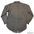 画像3: 30's "BIG YANK"　COTTON　FLANNEL　SHIRTS　with　ASYMMETRY　POCKETS,　STORM　CUFFS,　METAL　BUTTONS,　and so on　SPECIAL !!　 (3)