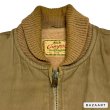 画像2: 50's "CAMPUS"　MOCHA BROWN　COTTON　SATEEN　PHARAOH'S　JACKET　SIZE:40　 (2)