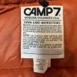 画像2: 70's "CAMP 7"　NYLON　RIP-STOP　DOWN　JACKET　WITH　HOODED　LIGHT BROWN　SIZE：L (2)