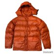 画像1: 70's "CAMP 7"　NYLON　RIP-STOP　DOWN　JACKET　WITH　HOODED　LIGHT BROWN　SIZE：L (1)