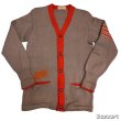 画像3: 50's "LOGAN Knitting Mills"　LETTERED　CARDIGAN　WITH　NICE PATCHES (3)