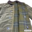 画像3: 50's- "PENDLETON"　CORGUROY × CHECKED WOOL　REVERSIBLE　SHAWL COLLAR　COAT　nice !! (3)