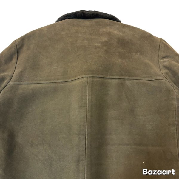 画像15: 50's MINT CONDITION　"Casualcraft"　SHAWL　COLLAR　COTTON　SUEDE　COAT　　 (15)