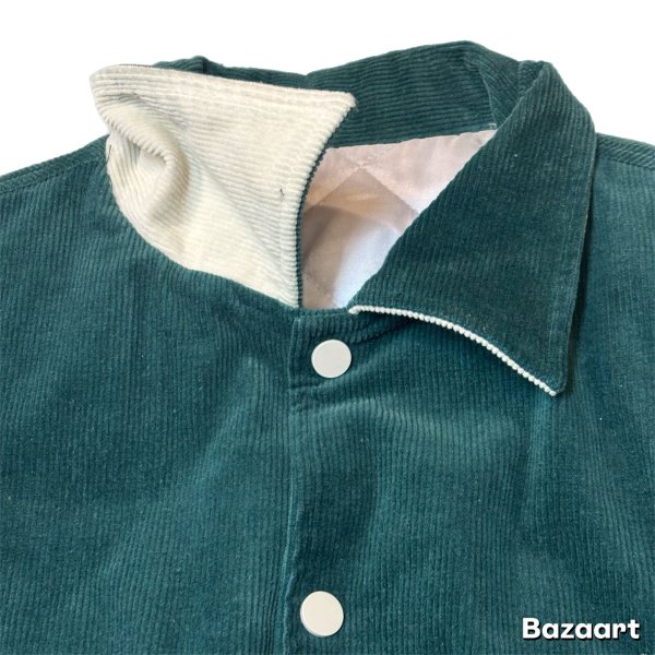 画像6: 70's　襟付き　CORDUROY　AWARD　JACKET　WITH　EMBROIDERY　good condition !!  (6)