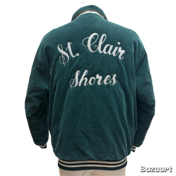 画像8: 70's　襟付き　CORDUROY　AWARD　JACKET　WITH　EMBROIDERY　good condition !!  (8)