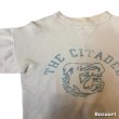 画像10: 50's "THE　CITADEL　BULLDOGS"　しみ込み PRINTED　FRONT V　SWEAT　SHIRTS　SIZE:実寸 XL (10)