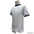 画像16: 50's "Sportswear”　WHITE × NAVY　PIN DOT　PATTERN　JACQUARD　KNIT　Tee SHIRTS　rare !! (16)