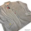 画像3: 50's DEAD STOCK　WITH　FLASHER　”SEAWANEE"　CORDUROY　SHIRTS　WITH　1950s DEADSTOCK　「BULLLDOG」　BUTTON　SIZE表記：L　CRAZY　PATTERN (3)