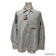 画像23: 50's DEAD STOCK　WITH　FLASHER　”SEAWANEE"　CORDUROY　SHIRTS　WITH　1950s DEADSTOCK　「BULLLDOG」　BUTTON　SIZE表記：L　CRAZY　PATTERN (23)
