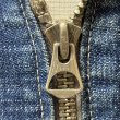 画像37: 1936's　"SANFORIZED tag"　襟付き　FULL ZIP.　DENIM　WORK　JACKET　WITH　TALON　RIVET　ZIPPER,　3 PATCH　POCKETS　AND　巻き DENIM　ハトメ付き　SIZE:実寸 42 - 44程　SUPER SPECIAL !! (37)