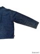 画像13: 1936's　"SANFORIZED tag"　襟付き　FULL ZIP.　DENIM　WORK　JACKET　WITH　TALON　RIVET　ZIPPER,　3 PATCH　POCKETS　AND　巻き DENIM　ハトメ付き　SIZE:実寸 42 - 44程　SUPER SPECIAL !! (13)