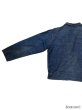 画像12: 1936's　"SANFORIZED tag"　襟付き　FULL ZIP.　DENIM　WORK　JACKET　WITH　TALON　RIVET　ZIPPER,　3 PATCH　POCKETS　AND　巻き DENIM　ハトメ付き　SIZE:実寸 42 - 44程　SUPER SPECIAL !! (12)
