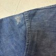 画像28: 1936's　"SANFORIZED tag"　襟付き　FULL ZIP.　DENIM　WORK　JACKET　WITH　TALON　RIVET　ZIPPER,　3 PATCH　POCKETS　AND　巻き DENIM　ハトメ付き　SIZE:実寸 42 - 44程　SUPER SPECIAL !! (28)