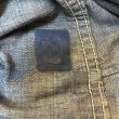 画像29: 1936's　"SANFORIZED tag"　襟付き　FULL ZIP.　DENIM　WORK　JACKET　WITH　TALON　RIVET　ZIPPER,　3 PATCH　POCKETS　AND　巻き DENIM　ハトメ付き　SIZE:実寸 42 - 44程　SUPER SPECIAL !! (29)