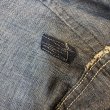 画像33: 1936's　"SANFORIZED tag"　襟付き　FULL ZIP.　DENIM　WORK　JACKET　WITH　TALON　RIVET　ZIPPER,　3 PATCH　POCKETS　AND　巻き DENIM　ハトメ付き　SIZE:実寸 42 - 44程　SUPER SPECIAL !! (33)