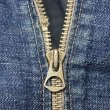 画像34: 1936's　"SANFORIZED tag"　襟付き　FULL ZIP.　DENIM　WORK　JACKET　WITH　TALON　RIVET　ZIPPER,　3 PATCH　POCKETS　AND　巻き DENIM　ハトメ付き　SIZE:実寸 42 - 44程　SUPER SPECIAL !! (34)