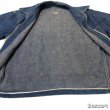 画像27: 1936's　"SANFORIZED tag"　襟付き　FULL ZIP.　DENIM　WORK　JACKET　WITH　TALON　RIVET　ZIPPER,　3 PATCH　POCKETS　AND　巻き DENIM　ハトメ付き　SIZE:実寸 42 - 44程　SUPER SPECIAL !! (27)