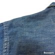 画像32: 1936's　"SANFORIZED tag"　襟付き　FULL ZIP.　DENIM　WORK　JACKET　WITH　TALON　RIVET　ZIPPER,　3 PATCH　POCKETS　AND　巻き DENIM　ハトメ付き　SIZE:実寸 42 - 44程　SUPER SPECIAL !! (32)