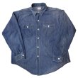 画像1: 60's "Sears"　DENIM　WORK　SHIRTS　big size !! (1)