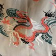 画像4: 50's "WINGS"　「DRAGON」　MOTIF　RAYON　HAWAIIAN　SHIRTS　very good print !! (4)