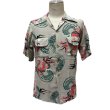 画像16: 50's "WINGS"　「DRAGON」　MOTIF　RAYON　HAWAIIAN　SHIRTS　very good print !! (16)