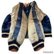 画像15: 50's JAPAN　SOUVENIR　JACKET　"FUJI MOUNTAIN , TIGER and EAGLE"　good size !!　good condition !! (15)